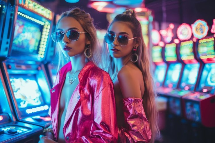 Dealer profesional Bonanza Gold berinteraksi dengan pemain